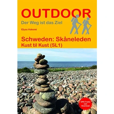 Abbildung von Schweden: Skåneleden: Kust til (SL1) (Outdoor Wanderführer, Band 451)