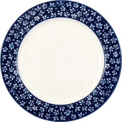 Abbildung von Greengate Dahla Speiseteller blue 25,6cm
