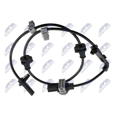 Abbildung von NTY HCA HD 150 ABS Sensor Vorderachse rechts mit Kabel, Klammer für Fahrzeuge Hallsensor 2 polig HONDA: CIVIC 10 Schragheck