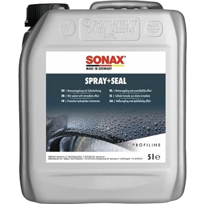 Abbildung von SONAX PROFILINE Spray+Seal (5 Liter) gebrauchsfertige Nassversiegelung mit sofortigem wasser &amp; schmutzabweisenden Effekt Art Nr. 02435000, unbekannt
