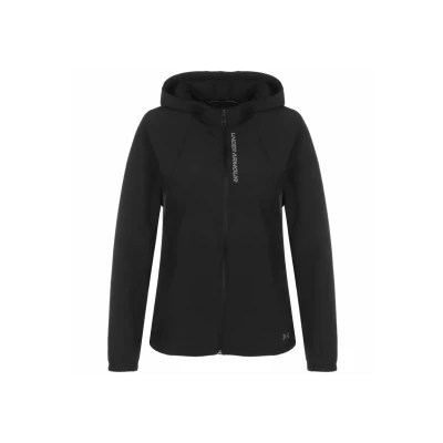 Abbildung von Under Armour THE Storm LAUF Trainingsjacke, Damen, Größe: Medium, Black reflective