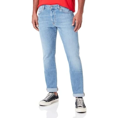 Abbildung von Diesel Dyennox Jeans Straight Leg, Herren, Größe: 29x34, Light blue