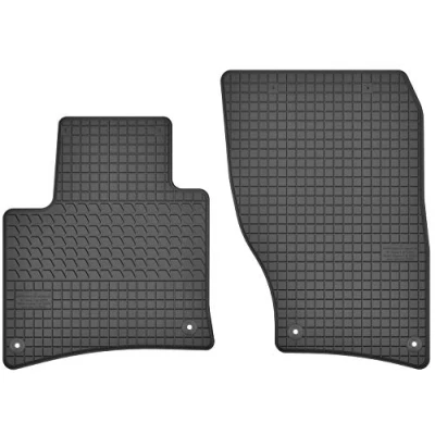 Abbildung von Fußmatten vorne 2er Set für VW Touareg 2 2010 2018 7P Gummi Gummimatten