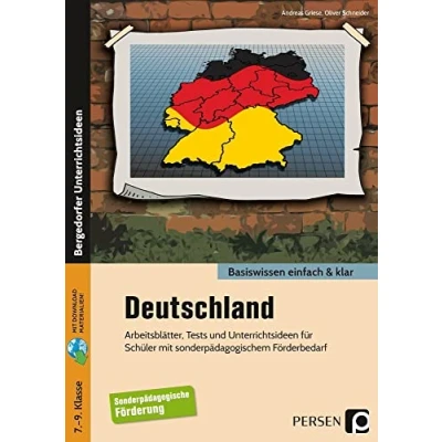 Abbildung von Deutschland einfach &amp; klar: Arbeitsblätter, Tests und Unterrichtsideen für Schüler mit sonderpädagogischem Förderbedarf (7. bis 9. Klasse)