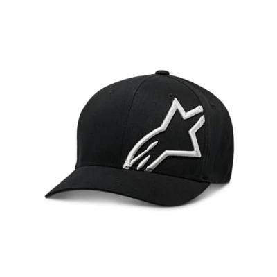 Abbildung von Alpinestars Herren Hat/Beanie Corp Shift 2 Flexfit Cap, Schwarz (Black/White ), L/XL