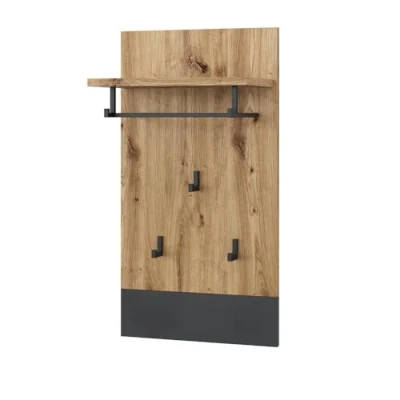 Abbildung von Vicco Garderobenschrank Selena, Anthrazit/Artisan Eiche, 44 x 83 cm (Spar Set)