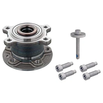 Abbildung von FEBI BILSTEIN 102788 Radlagersatz Hinterachse mit Anbau /Befestigungsmaterial Radlager in Radnabe integriert, 81mm Schrägkugellager