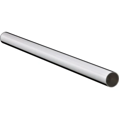 Abbildung von hansgrohe Wandanschlussbogen, Gerades Rohr 50 cm mattschwarz