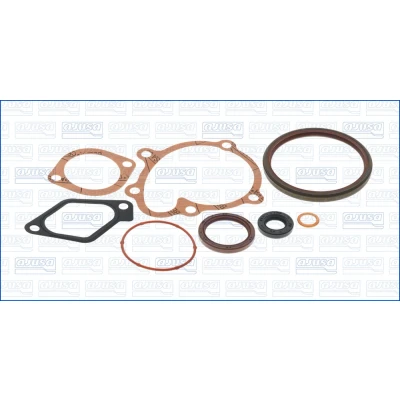 Abbildung von AJUSA 54123000 Dichtungssatz, Kurbelgehäuse OPEL: Corsa C Schrägheck, Astra G Caravan, Combo Kasten / Kombi
