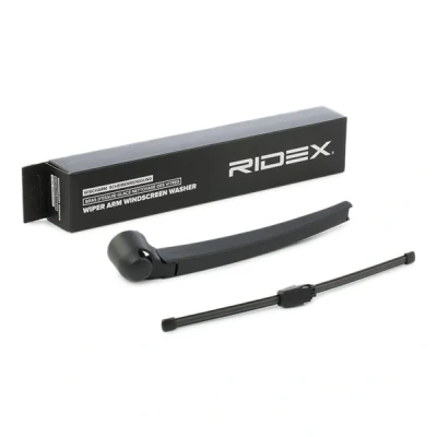Abbildung von Wischarm, Scheibenreinigung Ridex 301W0124 hinten mit Kappe, integriertem Wischblatt VOLKSWAGEN: Golf 5 Variant, 6 Variant
