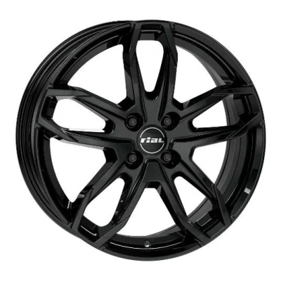 Abbildung von RIAL 5 loch 17Zoll 115mm Alufelge Lucca schwarz LUC75745G52 6 Felge