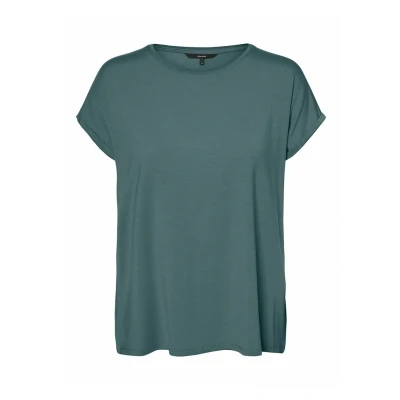 Abbildung von Vero Moda Vmava Tshirt basic, Damen, Größe: XS, North atlantic