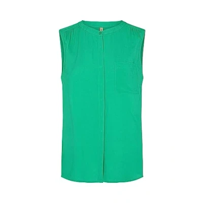 Abbildung von Soyaconcept Women&#039;s SC RADIA 24 Damen Top, Grün, X Small