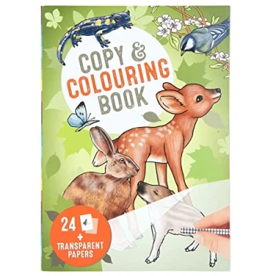 Abbildung von Motto Copy &amp; Color Wild Animals Malbuch