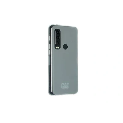 Abbildung von caseroxx Schutz Hülle TPU kompatibel mit Cat S75, Gummi Handy Tasche Displayschutzfolie orange