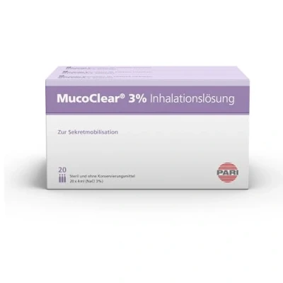Abbildung von Mucoclear 3% NaCl 60X4 ml