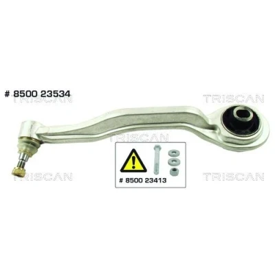 Abbildung von TRISCAN 8500 23534 Querlenker mit Trag /Führungsgelenk, Gummilager MERCEDES BENZ: E Klasse Limousine, T modell, CLS Coupe