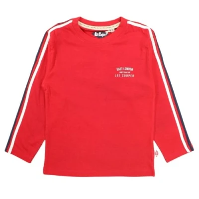 Abbildung von Lee Cooper Jungen GLC3444 ML S2 6A t Shirt Damen, Rouge,