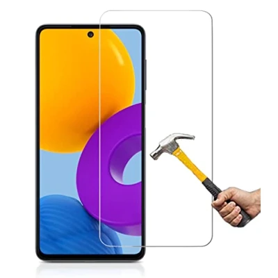 Abbildung von ino Schutzglas kompatibel mit Panzerglas Samsung Galaxy M52 5G Panzerfolie Displayschutzglas Schutz Glasfolie Displayglas 9H Schutzfolie