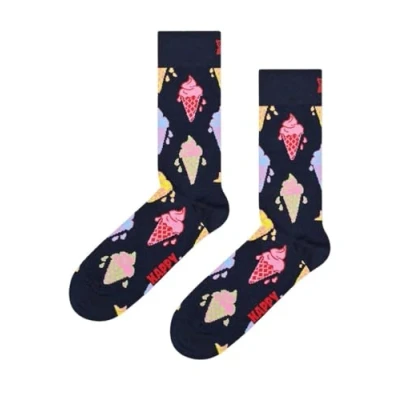 Abbildung von Happy Socks ICE CREAM SOCK (DE/NL/SE/PL, Numerisch, 41, 46, Regular, Mehrfarbig)