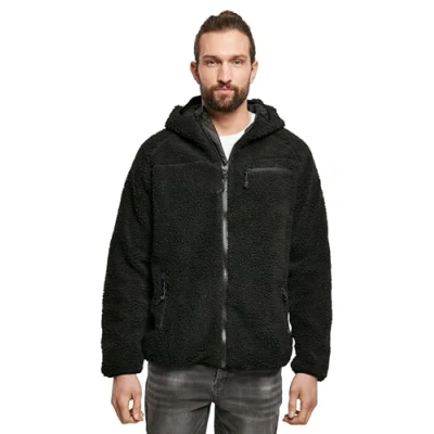 Abbildung von Brandit Worker Fleecejacke, Herren, Größe: 7XL, Black