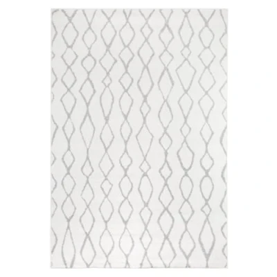 Abbildung von Andiamo Webteppich Bolonia Muster modern Öko Tex 100 Teppich, Polypropylen, Ornament grau, 120x170 cm