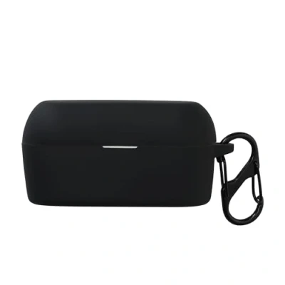Abbildung von kwmobile Hülle kompatibel mit Technics EAH AZ60E S Kopfhörer Silikon Schutzhülle Etui Case Cover Schoner in Schwarz