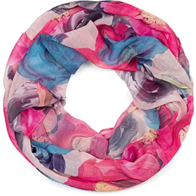 Abbildung von styleBREAKER Loop, (1 St), Loop mit Blumen Muster