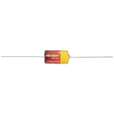 Abbildung von VOLTCRAFT ER 14250 AX Spezial Batterie 1/2 AA Axial Lötpin Lithium 3.6V 1200 mAh 1St.