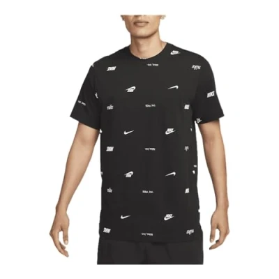 Abbildung von Nike AOP T Shirt Black XXL