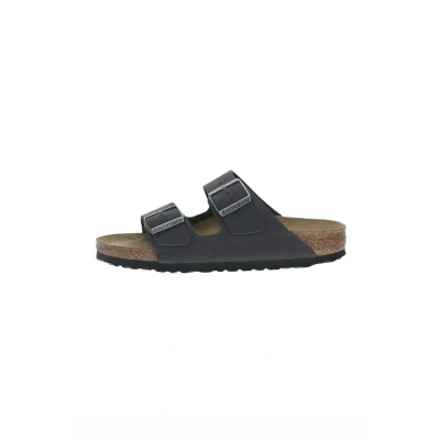 Abbildung von Birkenstock Pantolette flach, Größe: 36, Antracite Schuhe