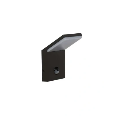 Abbildung von LED Außenwandleuchte Nevio, Metall, anthrazit, Sensor