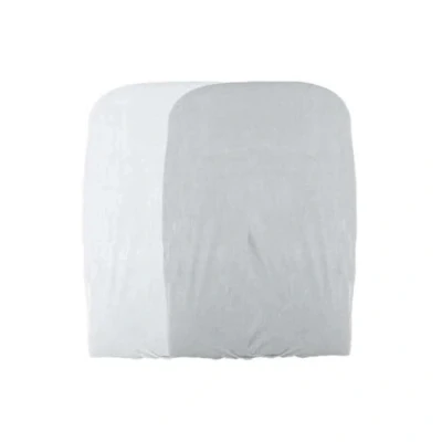 Abbildung von Domiva 1300594 Set mit 2 Wickelauflagenbezügen, 50 x 75 cm, Weiß/Perle