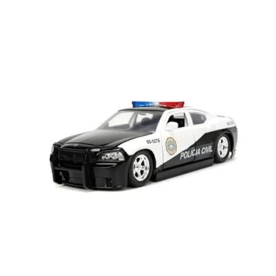 Abbildung von JADA Spielzeug Rennwagen 2006 Dodge Charger Fast &amp; Furious Die Cast Fahrzeug Collection