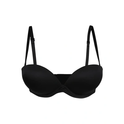 Abbildung von Hunkemöller Damen Vorgeformter Push up Bügel BH Pia A70, Black