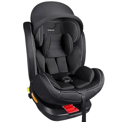 Abbildung von XOMAX Autokindersitz Selena, bis: 12, ab: 11 kg, 36 (Selena), mit 5 Punkt Gurt, 3 Isofix Gruppe 0/1/2/3 ECE i Size 129R