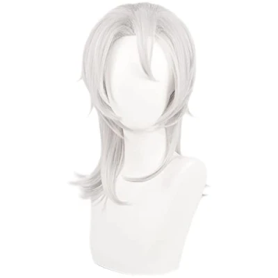 Abbildung von HIROAKIYA Tengen Uzui Wig, Demon Slayer Kimetsu no Yaiba Cosplay Wig with Cap