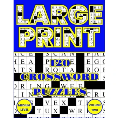 Abbildung von Large Print Crossword Puzzles: Jumbo Crosswords for Adults and Seniors (Volume 2)