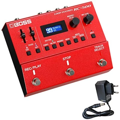 Abbildung von Boss by Roland E Gitarre RC 500 Looper Pedal mit 9V Netzteil