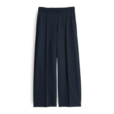 Abbildung von OPUS Pants Merri Stoffhose, Damen, Größe: 38, Coal blue