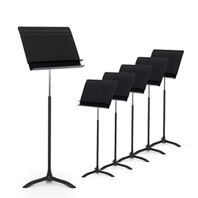 Abbildung von Manhasset Notenständer für Orchester, 6 Stück (schwarz) 5006