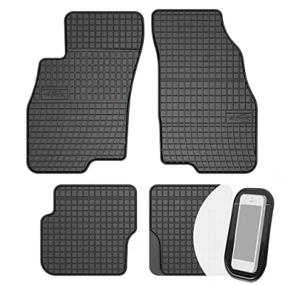 Abbildung von Gummimatten Auto Fußmatten Gummi Automatten Passgenau 4 teilig Set passend für FIAT Punto ab 2009