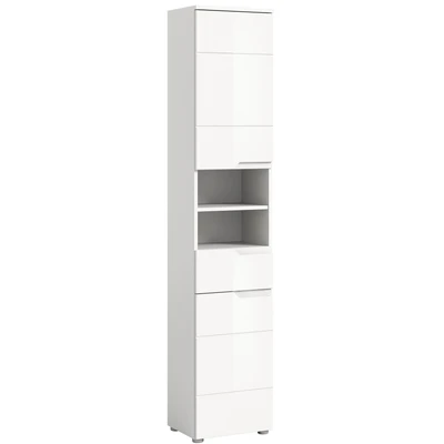Abbildung von INOSIGN Hochschrank CAPRI, Höhe 193 cm, 2 Türen mit Soft Close Funktion, 1 Schubkasten Mehrzweckschrank, Universalschrank, Badschrank, Badhochschrank