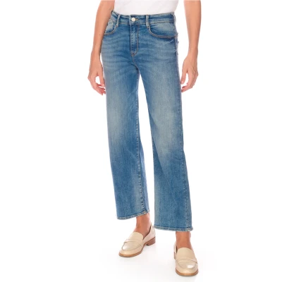 Abbildung von Le Temps Des Cerises Jeans Straight Leg, Damen, Größe: 28, Bleu
