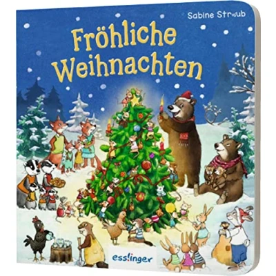 Abbildung von Fröhliche Weihnachten: Kleines Wimmelbuch für Kinder ab 2 Jahren