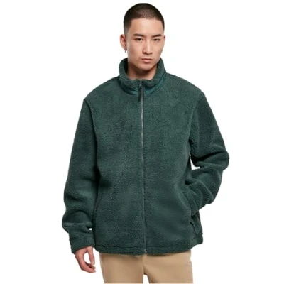 Abbildung von Urban Classics Basic Fleecejacke, Herren, Größe: XXL, Bottlegreen