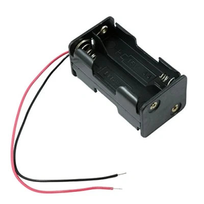 Abbildung von AA X 4 offene Akku Halter Box 2 + 150 mm Kabel führt