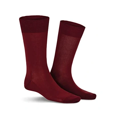 Abbildung von KUNERT Herren Socken Clark druckfreier Bund Merlot 8420 43 46