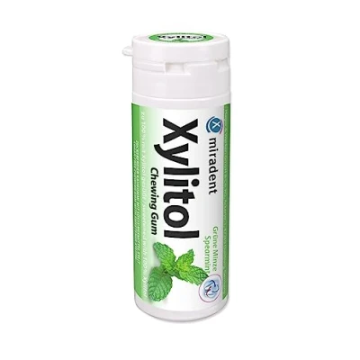 Abbildung von Miradent Zahnpflegekaugummi Xylitol Spearmint