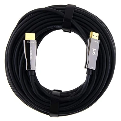 Abbildung von 20m Optisches Glasfaser HDMI 2.0b Kabel UHD 2160p 4K@60Hz 4:4:4 HDR HDCP 2.2